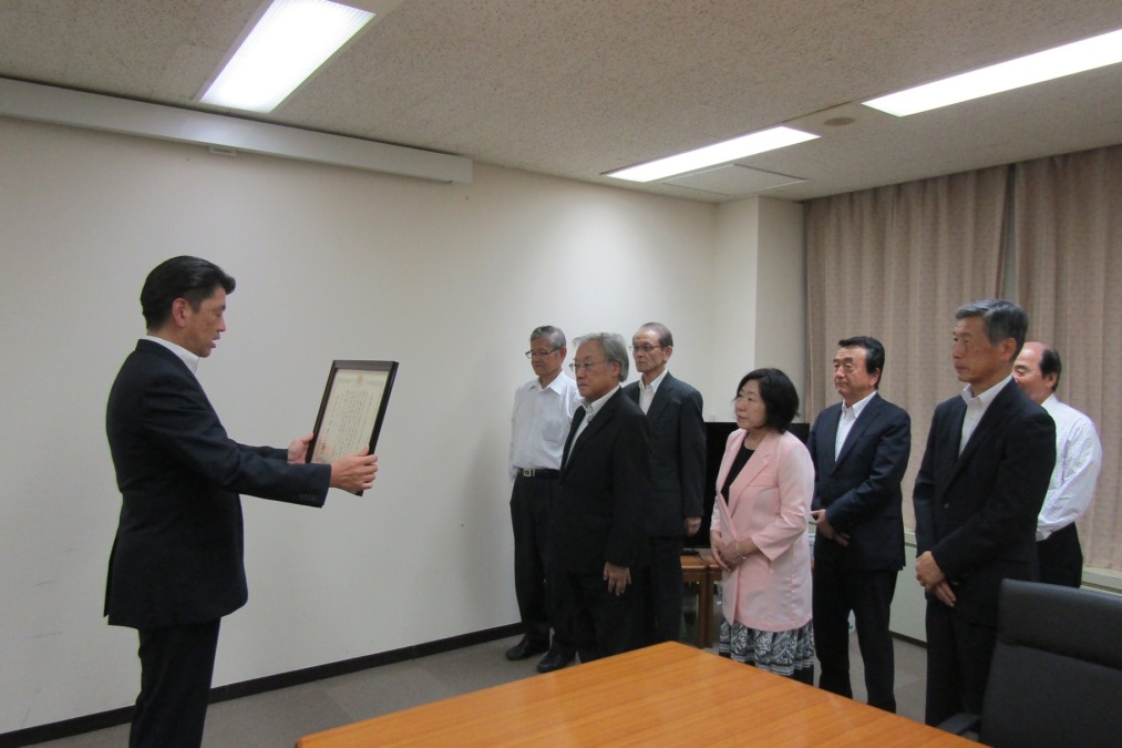 【表彰＆メディア】内閣府から社会参加活動章を受章しました。