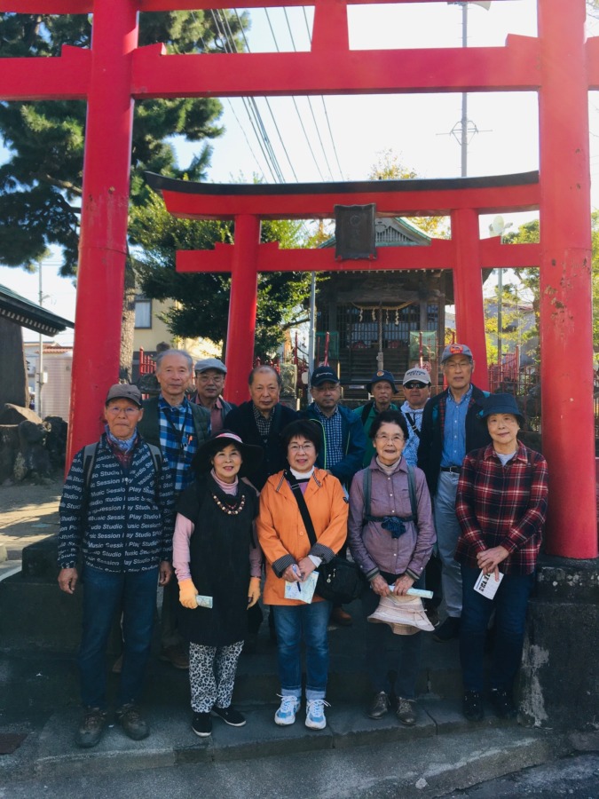 【月例集会（11/10）】「小田原城大変外郭を歩く」を開催しました。