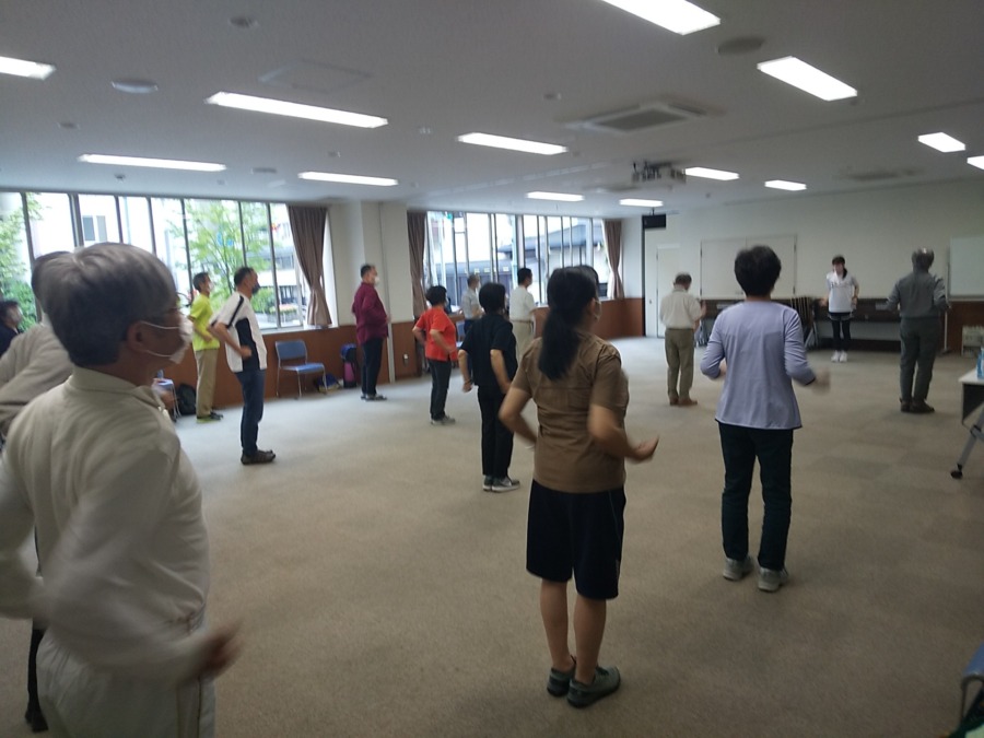 「楽しく筋力アップ」でいい汗を流しました！